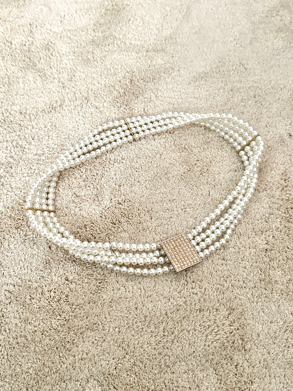 Cintura con perle
